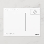 Taughannockは公園州立下ります ポストカード (裏面)