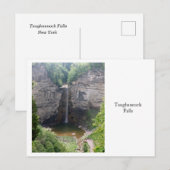 Taughannock Falls 2 Postcard ポストカード (正面/裏面)