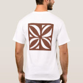 Taunovo湾のTシャツの大きいロゴ Tシャツ (裏面)