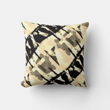 Taupeブラックベージュ傾斜抽象芸術大瓦