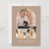 TaupeミニマルArch 3写真 シーズンカード (正面)