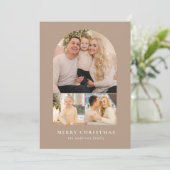 TaupeミニマルArch 3写真 シーズンカード (スタンド正面)