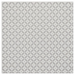 Taupe幾何学円パターンShippo.沿岸 ファブリック