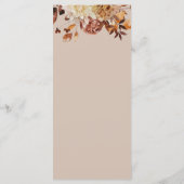 Taupe紅葉 メニュー (裏面)