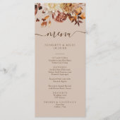 Taupe紅葉 メニュー (正面)