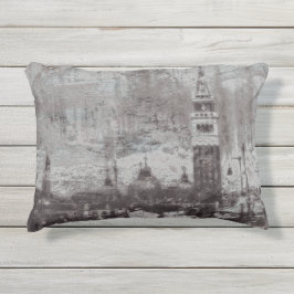Taupe and Cyan 動揺して Skyline Venice Italy アウトドアクッション