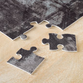 Taupe and Cyan 動揺して Skyline Venice Italy ジグソーパズル (側面)