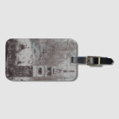 Taupe and Cyan 動揺して Skyline Venice Italy ラゲッジタグ (正面横)