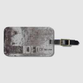 Taupe and Cyan 動揺して Skyline Venice Italy ラゲッジタグ