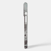 Taupe and Cyan 動揺して Skyline Venice Italy Case-Mate iPhoneケース (裏面 / 左)