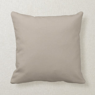 Taupe Brown Tan Trend無地の色背景 クッション