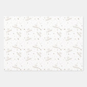 Taupe Kids Eid Mubarak ラッピングペーパーシート (正面)