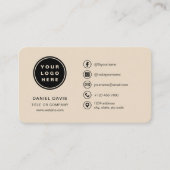 Taupe Logo 名刺 (正面)