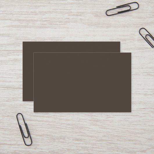 Taupe Oceania名刺 名刺 (正面/裏面インサイチュ)