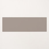 Taupe & Pink Paw Print Yoga Mat – Stylish Neutral  ヨガマット (裏面(横))