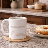 Taupe Quiet Motion Classic Mug, 11 oz コーヒーマグカップ