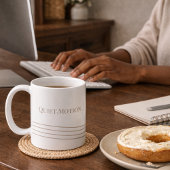 Taupe Quiet Motion Classic Mug, 11 oz コーヒーマグカップ