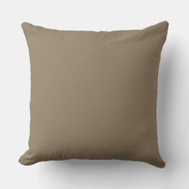 Taupe Solid Color, Cushion, Simple, Netral, Modern クッション