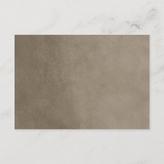 Taupe String Lightsの結婚挿入カード エンクロージャーカード (裏面)