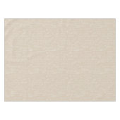 Taupe Wildflower Baby Shower Tablecloth テーブルクロス (正面(横))