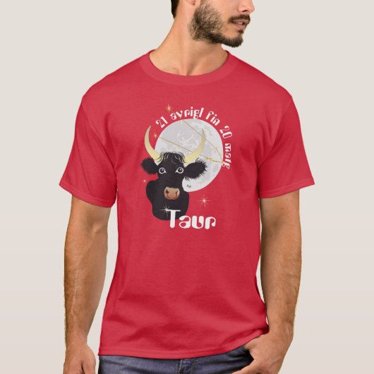 Taur 21 avrigl fin 20 matg tシャツ (正面)