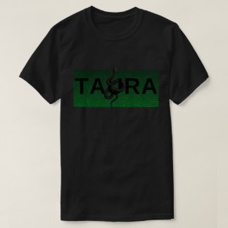 TAURA セルペント エディション - ダーク スネーク グラフィック デザイン Tシャツ