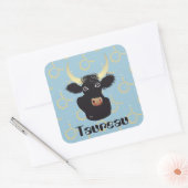 Taureau 21 avril au 20 mai Autocollants スクエアシール (封筒)