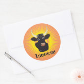 Taureau 21 avril au 20 mai Autocollants ラウンドシール (封筒)
