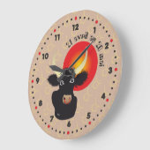 Taureau 21 avril au 20 mai Horloges ラージ壁時計 (傾斜)