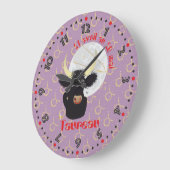 Taureau 21 avril au 20 mai Horloges ラージ壁時計 (傾斜)