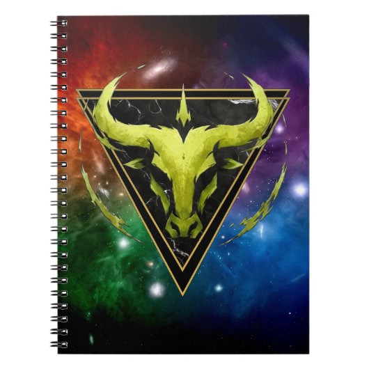 Taureau Zodiaque Cadeau Astrologie ノートブック (正面)