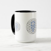 Taurian -生命の人生の花の木 マグカップ (正面左)