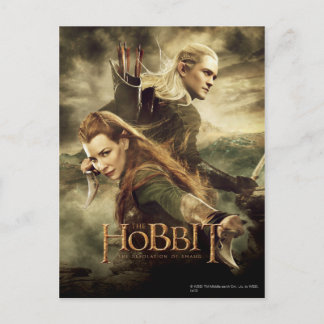 TAURIEL™およびLEGOLAS GREENLEAF™の映画のポスター3 ポストカード