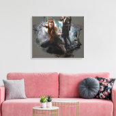 TAURIEL™およびLEGOLAS GREENLEAF™グラフィック キャンバスプリント (インサイチュ (リビング))