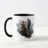 TAURIEL™およびLEGOLAS GREENLEAF™グラフィック マグカップ (左)