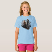 TAURIEL™およびLEGOLAS GREENLEAF™グラフィック Tシャツ (正面フル)