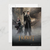 TAURIEL™およびLEGOLAS GREENLEAF™ムービーポスター2 ポストカード (正面/裏面)