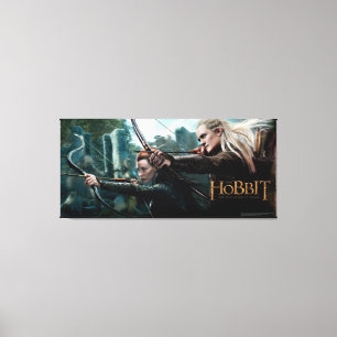 TAURIEL™およびLEGOLAS GREENLEAF™ムービーポスター キャンバスプリント