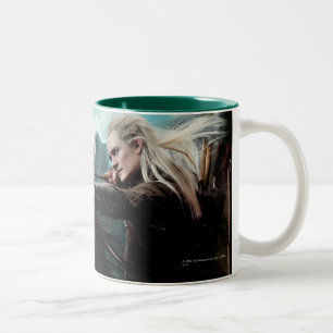 TAURIEL™およびLEGOLAS GREENLEAF™ムービーポスター ツートーンマグカップ