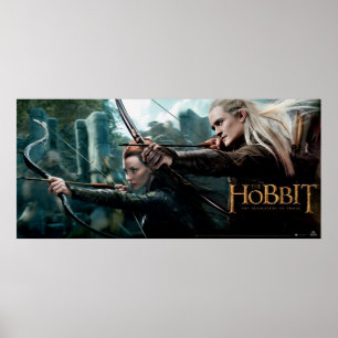 TAURIEL™およびLEGOLAS GREENLEAF™ムービーポスター ポスター
