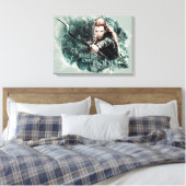 TAURIEL™ – これがデルの戦い キャンバスプリント (インサイチュ (寝室))