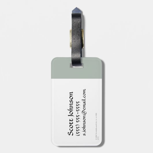 TAURIEL™ – これがデルの戦い ラゲッジタグ (裏面縦)