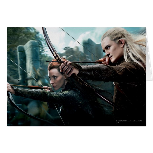 TAURIEL™とLEGOLAS GREENLEAF™映画ポスター (正面横)