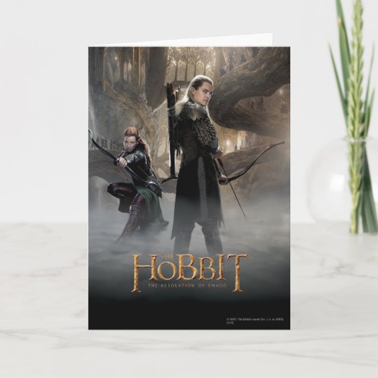 TAURIEL™とLEGOLAS GREENLEAF™映画ポスター2 カード (正面)
