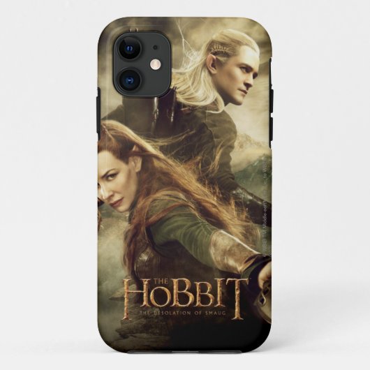 TAURIEL™とLEGOLAS GREENLEAF™映画ポスター3 Case-Mate iPhoneケース (裏面)