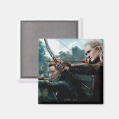 TAURIEL™とLEGOLAS GREENLEAF™映画ポスター マグネット (正面/裏面)