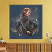 TAURIEL™スケッチ キャンバスプリント (インサイチュ (リビング))