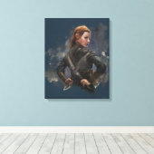 TAURIEL™スケッチ キャンバスプリント (インサイチュ (ウッドフロア))