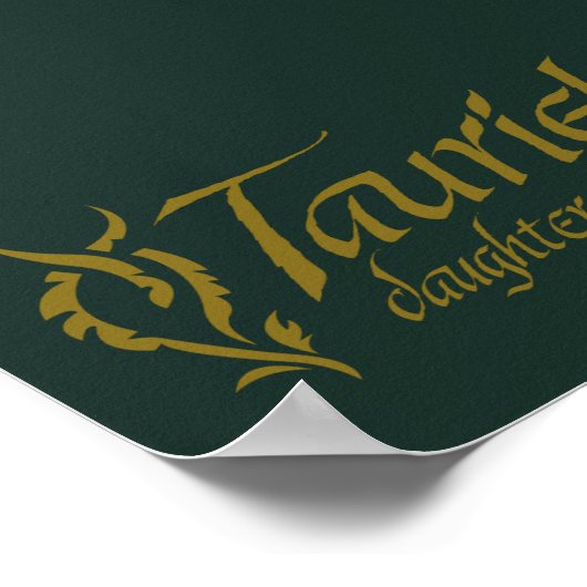 TAURIEL™名 ポスター (角)