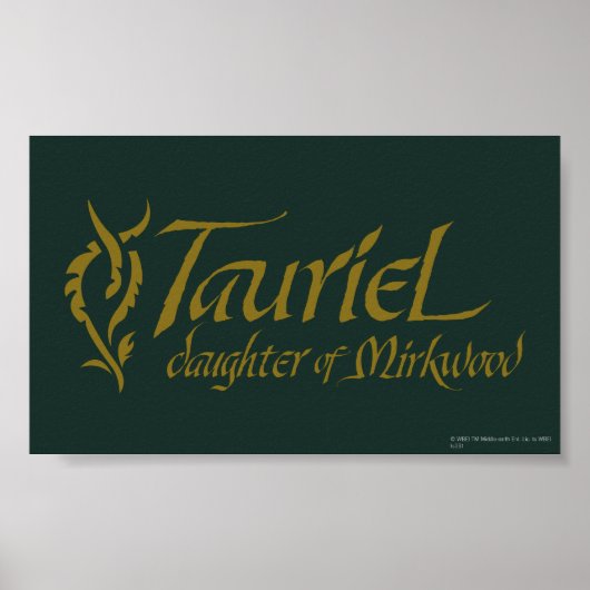 TAURIEL™名 ポスター (正面)
